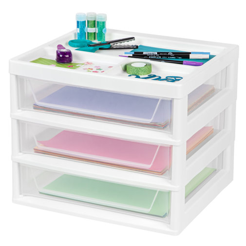 IRIS 3 Drawer Scrapbook Storage Chest & Reviews Wayfair